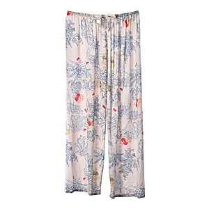 La Marey Light Blue Casual Basic Tops and Flowy Wide Leg Pants - One Size Fits Most