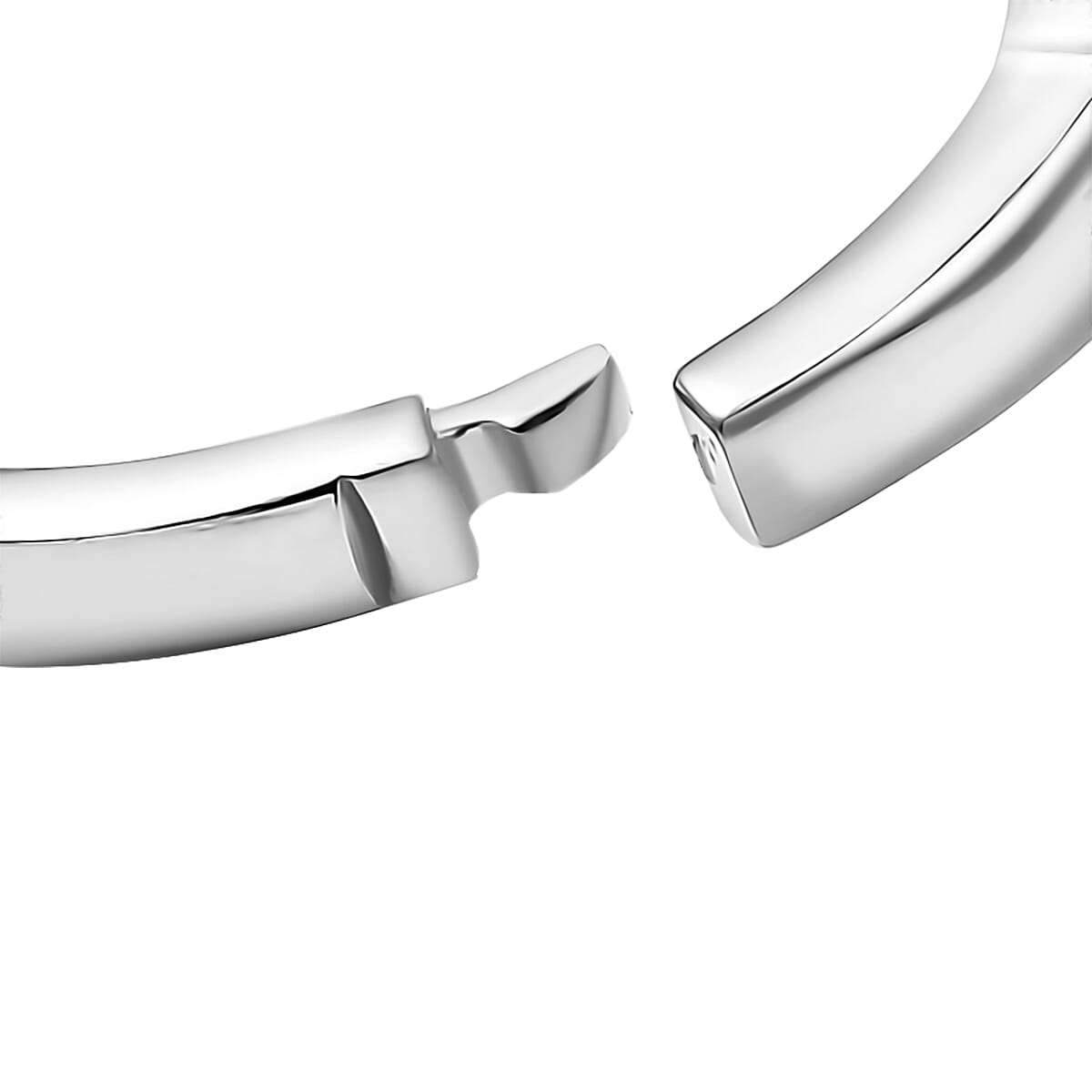 D'Joy Kashmir Kyanite, Moissanite Ring in Rhodium Over Sterling Silver 3.00 ctw (Size 10.0) image number 5