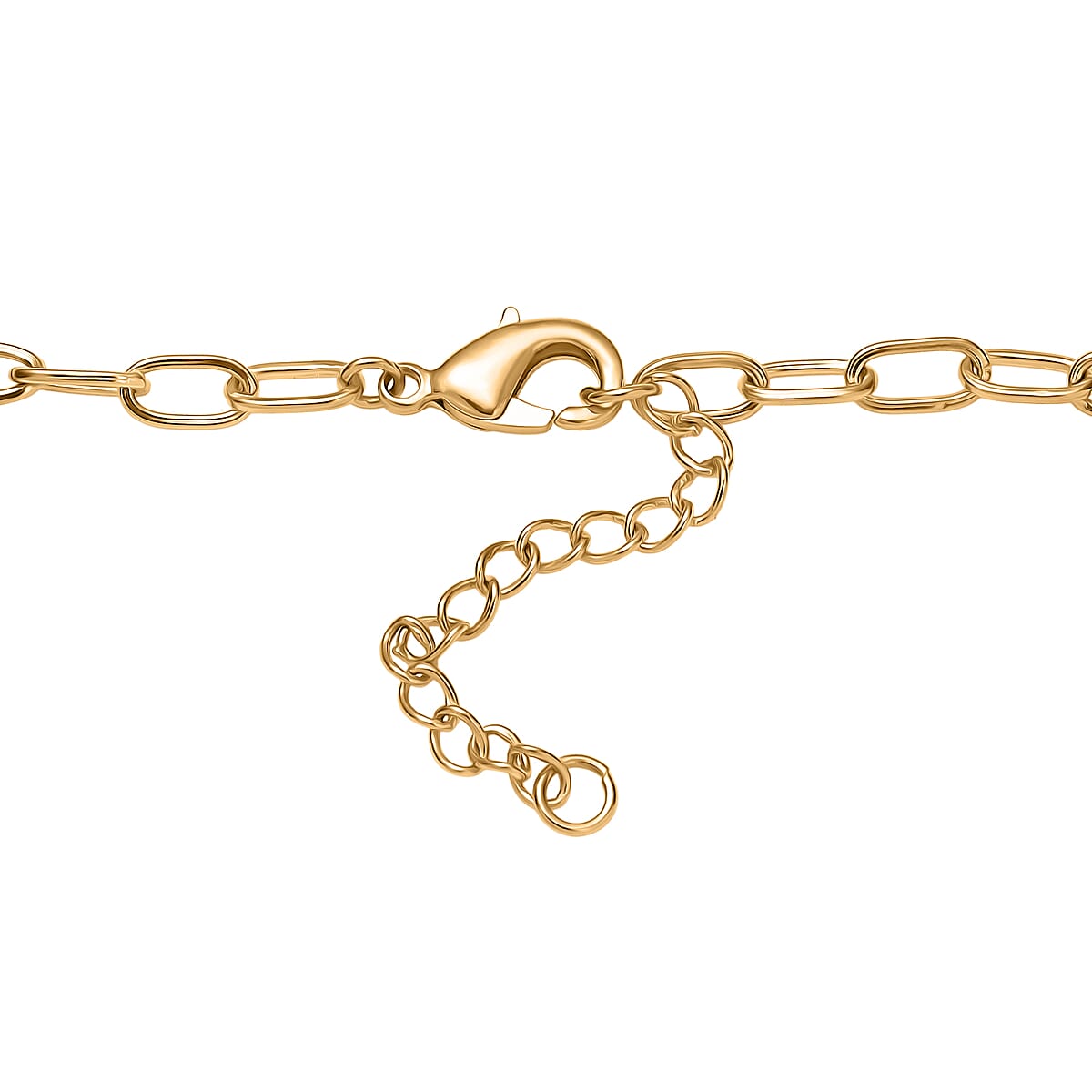 EverTrue Bronzella Collection Line Necklace in in 18K YG Plated Bronze 18-20 Inches  image number 4