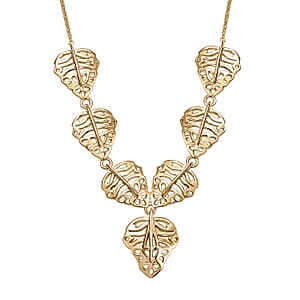 Luxoro Heart Necklace in 10K Yellow Gold 6.90 Grams 18 Inches