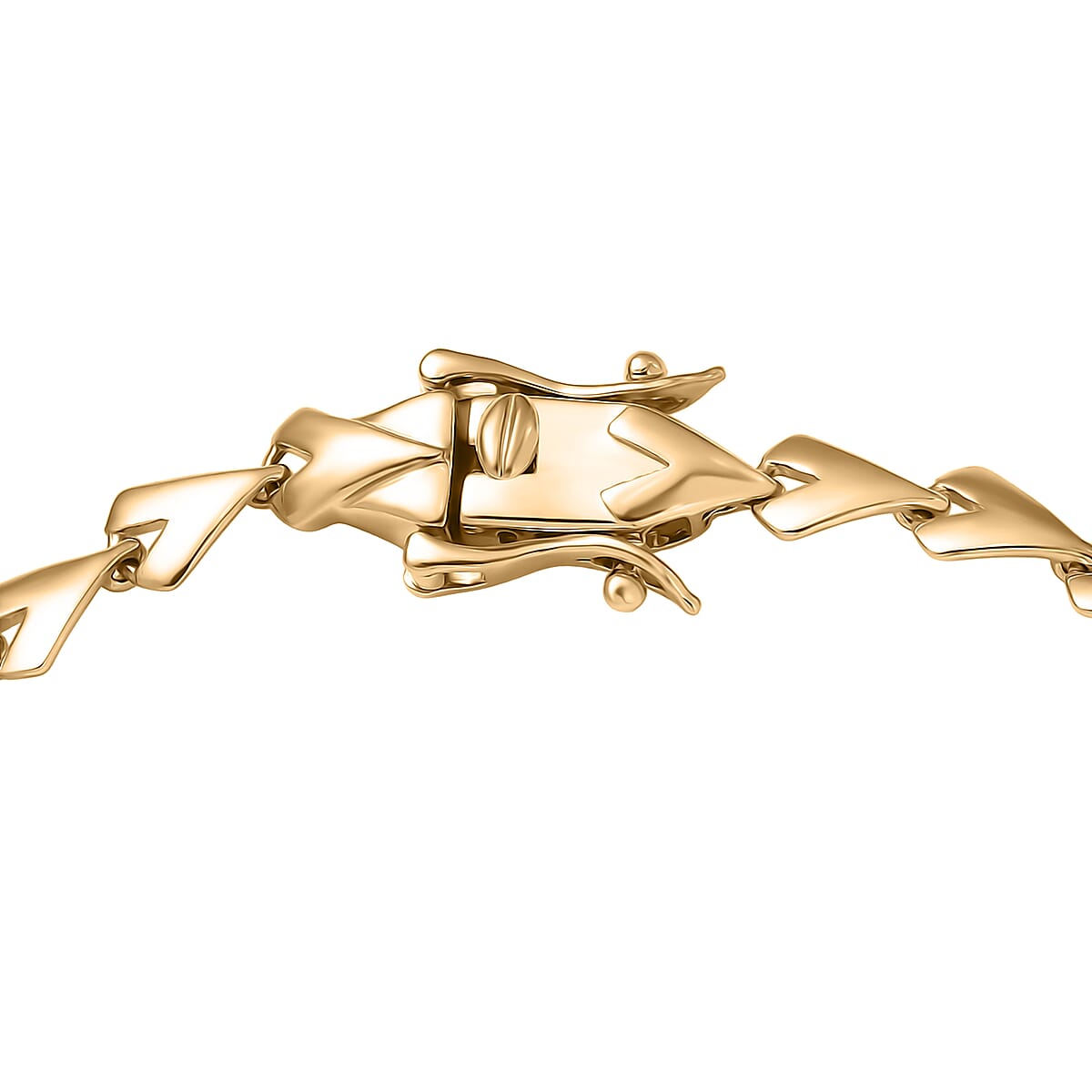 Luxoro Link Bracelet in 10K Yellow Gold (8.00 In) 5.15 Grams image number 3