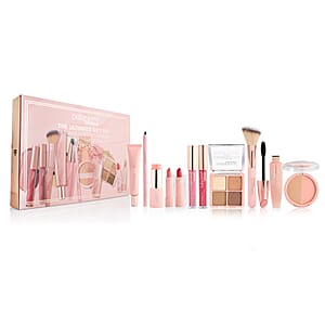 Doorbuster Bellapierre Nude 11pcs Ultimate Gift Set (Gloss, Lipstick, Blush, Bronzer, Palette, Primer, Mascara, Eyeliner, Brush)