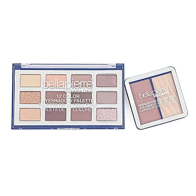 Bellapierre Dreamy 11pcs Ultimate Gift Set (Lipstick, Palette, Mascara, Eyeliner, & 4 Brushes)