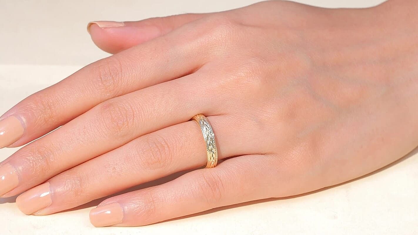 Luxoro 10K Yellow Gold Knot Ring (Size 6.0) (3.55 g)