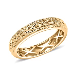 Luxoro Knot Ring in 10K Yellow Gold (Size 9.0) 3.55 Grams