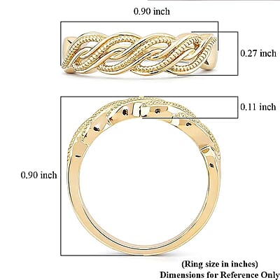 Luxoro Band Ring in 10K Yellow Gold