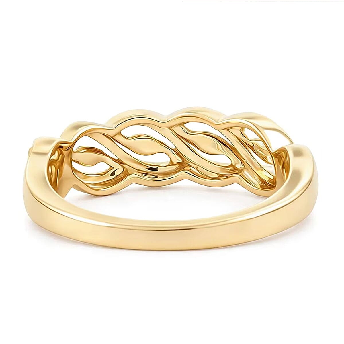 Luxoro Love Knot Ring in 10K Yellow Gold (Size 6.0) image number 6