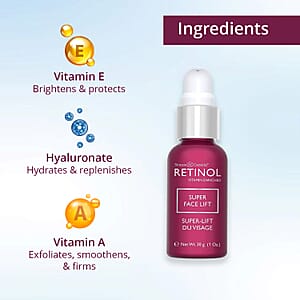 Retinol Vitamin Enriched Super Face Lift (1oz) Made in US