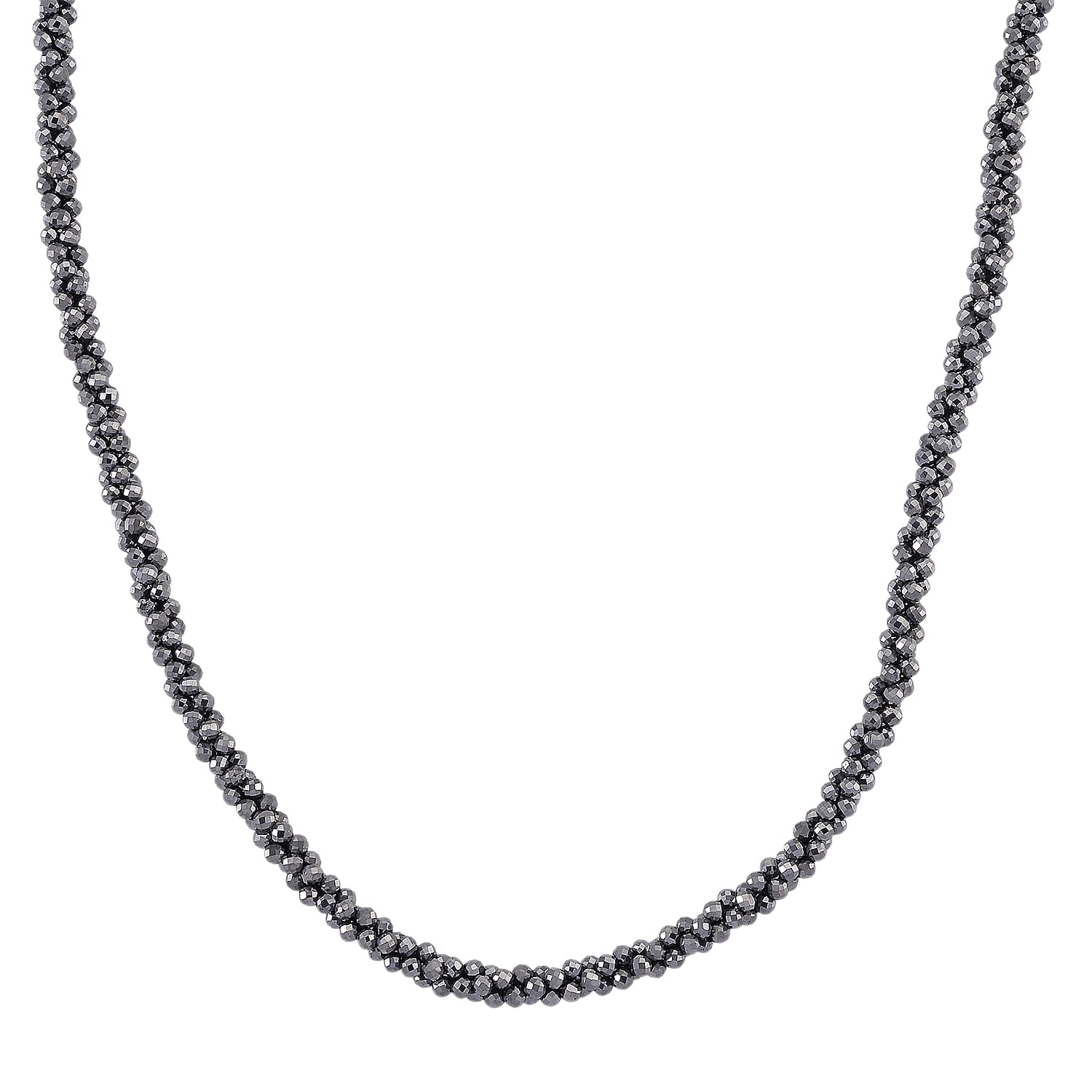 Buy Doorbuster Terahertz 80.00 ctw Beaded 3 Row Necklace in