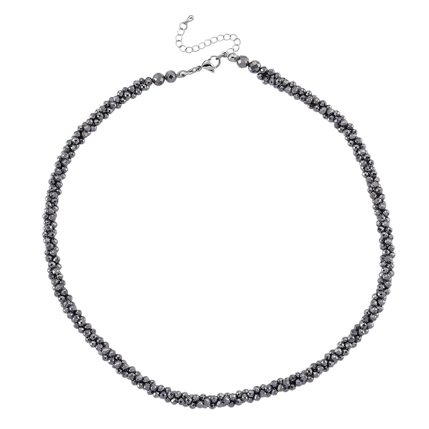 Buy Doorbuster Terahertz 80.00 ctw Beaded 3 Row Necklace in
