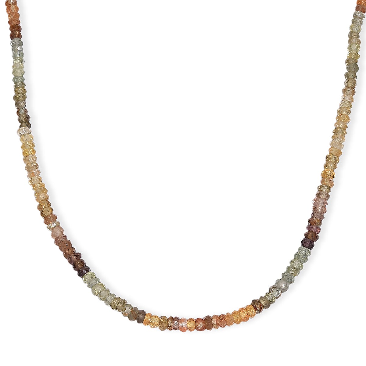 Doorbuster D'Joy Premium Golden Zircon 85.00 ctw Beaded Necklace in 18K Vermeil Yellow Gold Over Sterling Silver 18-20 Inches image number 0