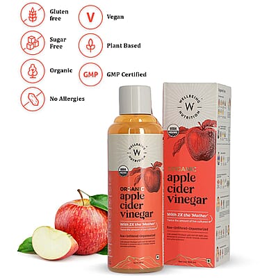 Wellbeing Nutrition Apple Cider Vinegar (2X Mother) | 500 ml