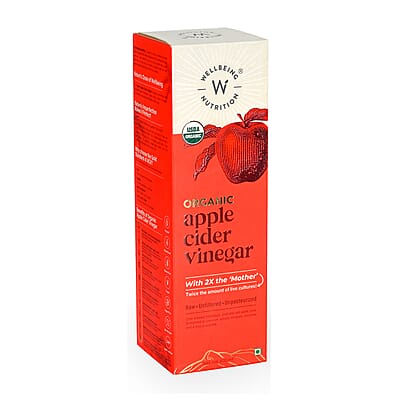 Wellbeing Nutrition Apple Cider Vinegar (2X Mother) | 500 ml