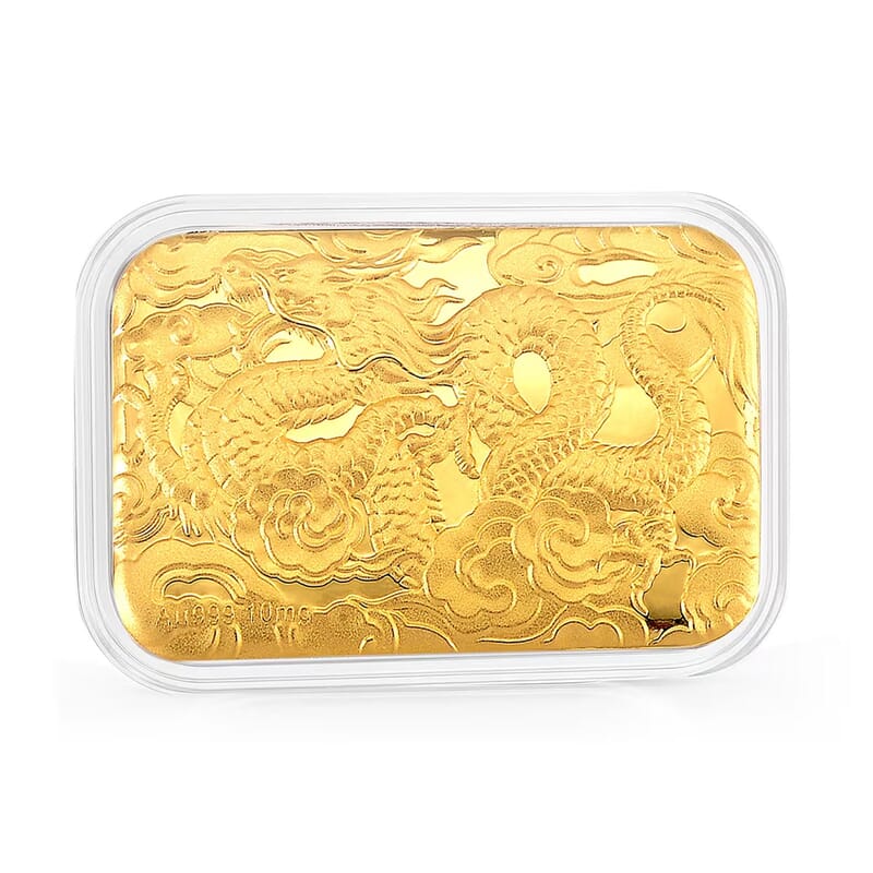 Dragon 24k Gold Embossed Sheet 10mg