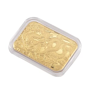 Doorbuster 24K Golden Dragon Embossed Sheet (41x26mm) 10mg