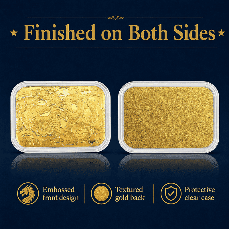Dragon 24k Gold Embossed Sheet 10mg