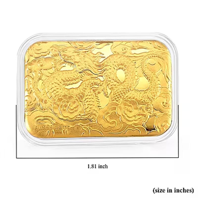 Dragon 24k Gold Embossed Sheet 10mg