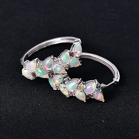 Ethiopian Welo Opal & Multi Sapphire - Product card gallery slide 2 (10178326757689)