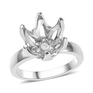 950 Platinum Mounting Ring (Size 7)