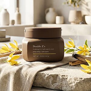 BODY BY TPH Double Z&rsquo;s 2 in 1 Bath Soak & Sugar Scrub (10oz)-Ylang Ylang & Palo Santo