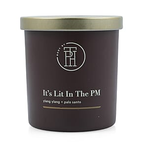 BODY BY TPH It's Lit In The PM Ylang Ylang, Palo Santo Soy Wax Blend Candle, 7 oz.