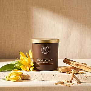 BODY BY TPH It&rsquo;s Lit in the PM Ylang Ylang & Palo Santo Soy Wax Blend Candle (8oz)
