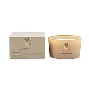 BODY BY TPH It's Lit Anyplace, Anytime Aromatherapy Scented Candle with Vanilla, Tuberose & Jasmine | Zen Relaxation Candle for Women & Men, 8 oz.