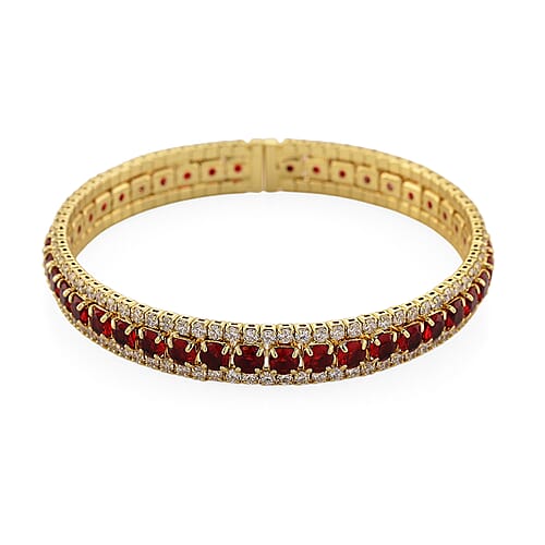 Simulated Ruby Color Diamond - Product card gallery slide 4 (9433073254655)