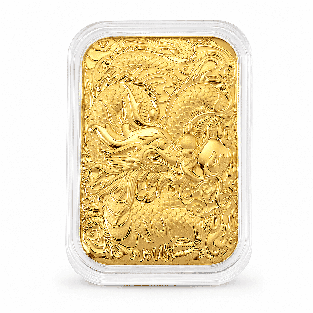 Dragon 24k Gold Embossed Sheet 10mg