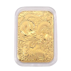 Ankur Treasure Chest 24K Golden Dragon Emboss Sheet (31x45.5mm) 10mg