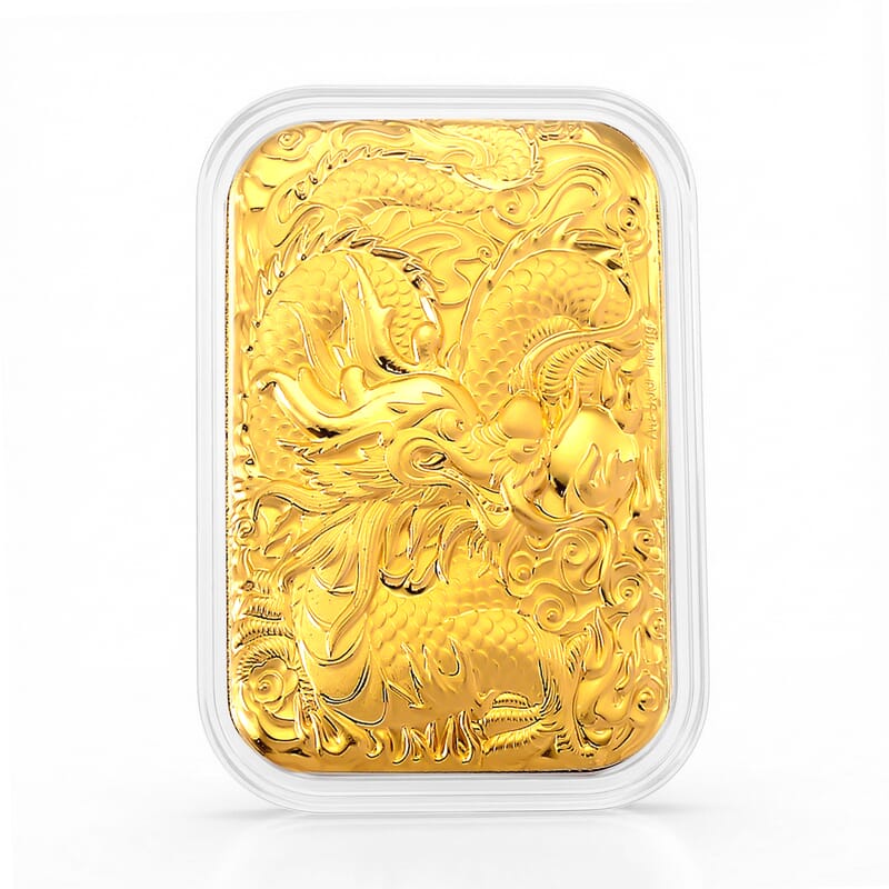 Dragon 24k Gold Embossed Sheet 10mg