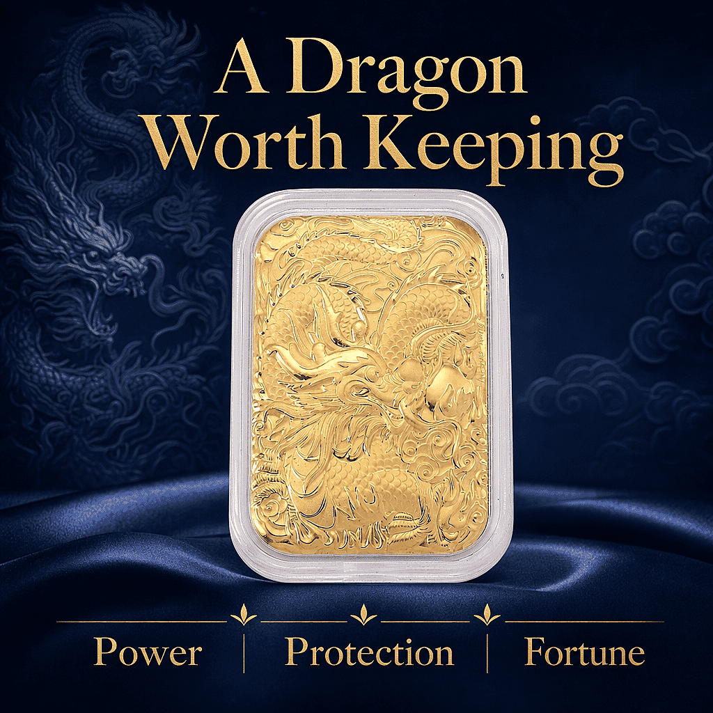 Dragon 24k Gold Embossed Sheet 10mg