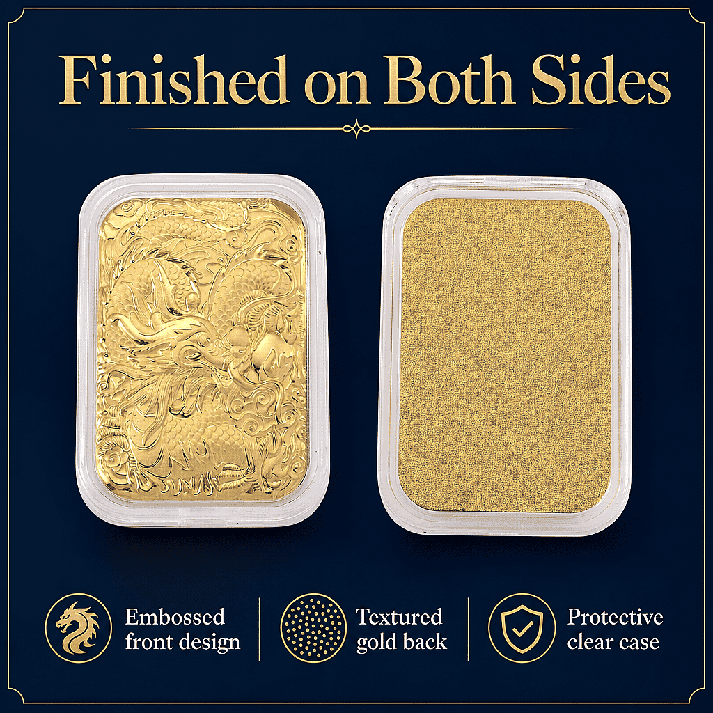 Dragon 24k Gold Embossed Sheet 10mg