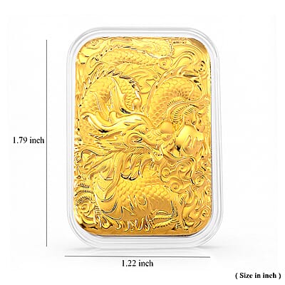 Dragon 24k Gold Embossed Sheet 10mg
