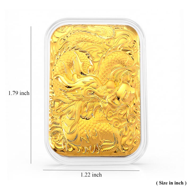 Dragon 24k Gold Embossed Sheet 10mg