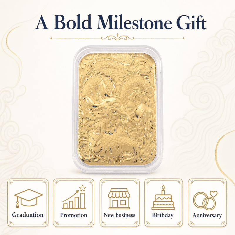 Dragon 24k Gold Embossed Sheet 10mg