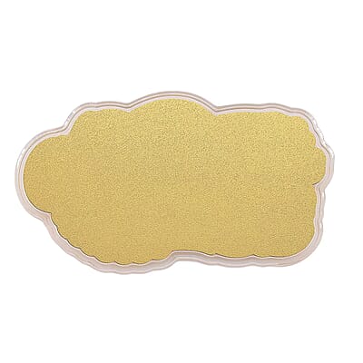 24K Yellow Golden Pixiu Emboss Sheet 20mg