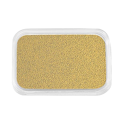 24K Golden Christmas Santa’s Puppy Emboss Sheet (31x45.5mm) 10mg