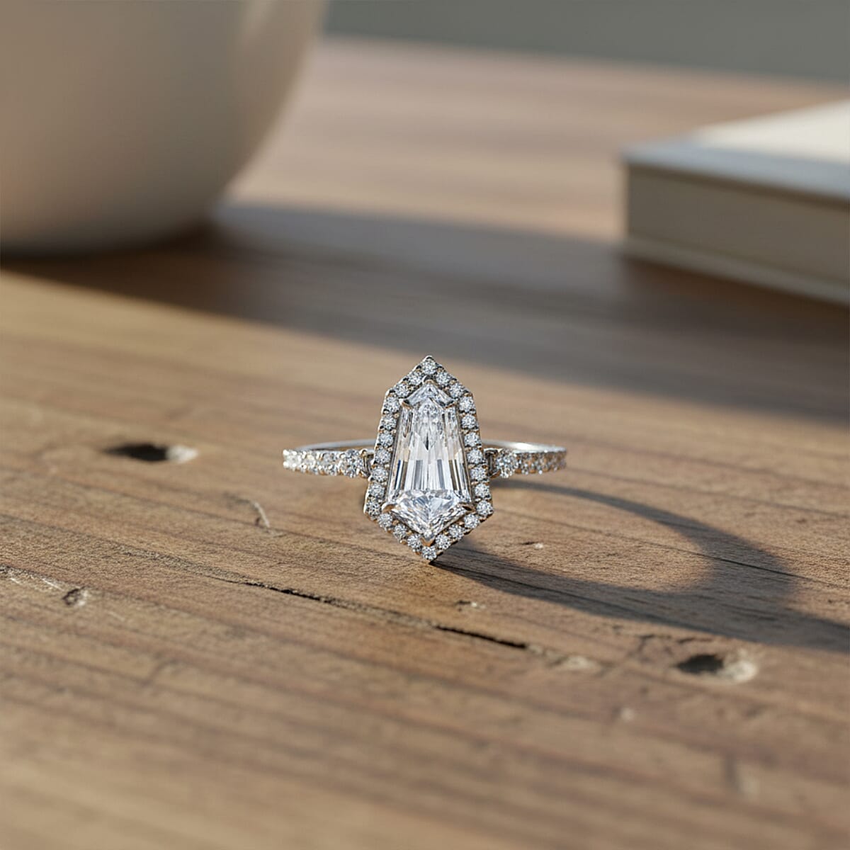 Doorbuster IGI Certified Luxuriant Lab Grown Diamond E-F VS 2.50 ctw Solitaire Ring in 950 Platinum (Size 8.0) 5.50 Grams image number 1