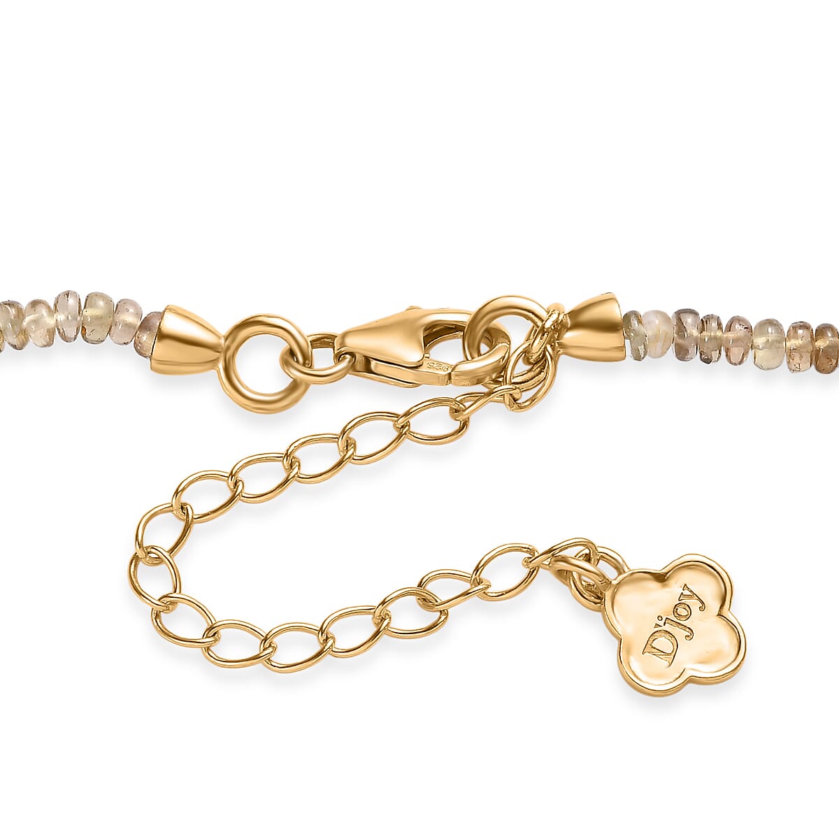 Doorbuster D'Joy Premium Multi Sapphire 45.00 ctw Beaded Necklace in 18K Vermeil Yellow Gold Over Sterling Silver 18-20 Inches image number 4