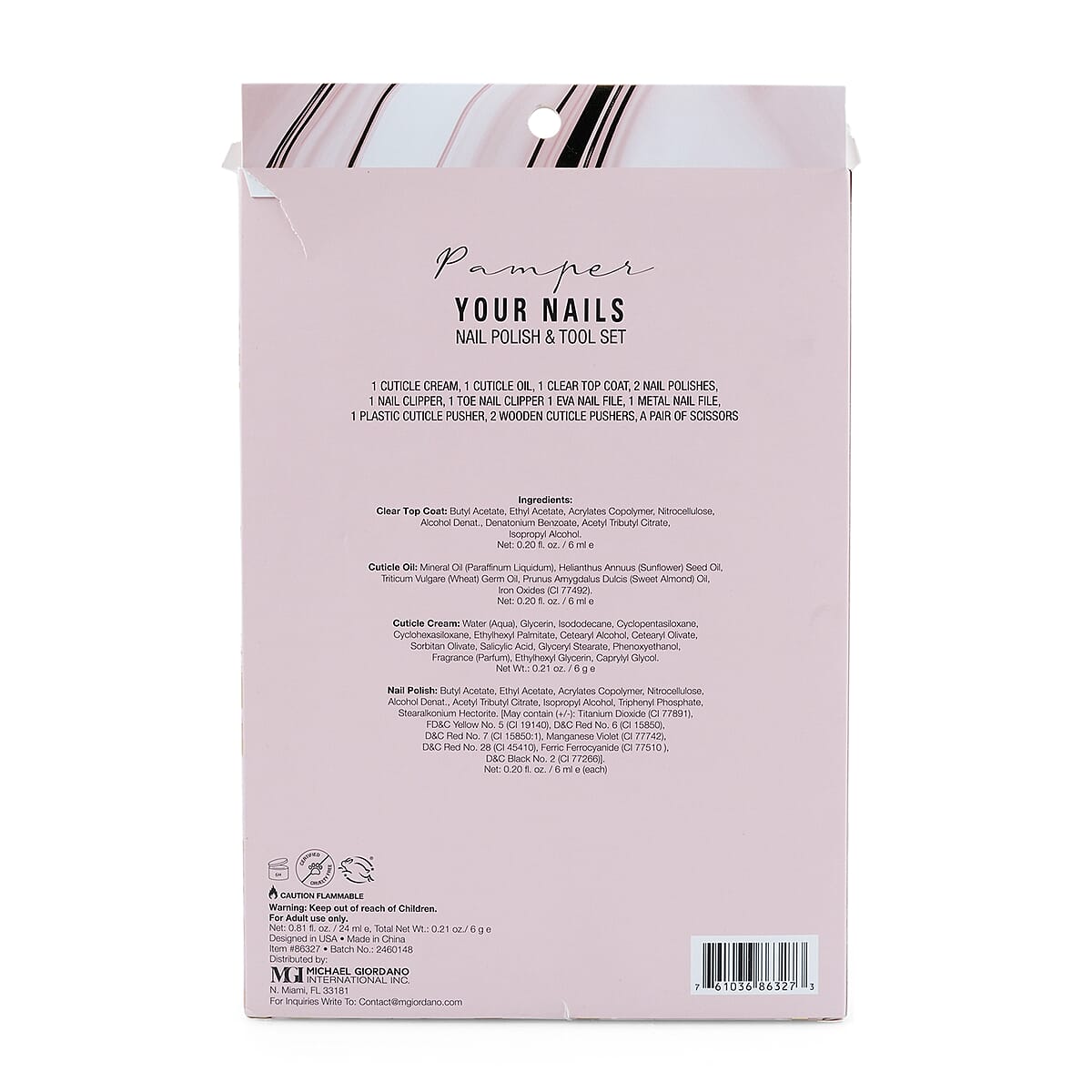 MGI Pamper Yourself Nail Care Set image number 4