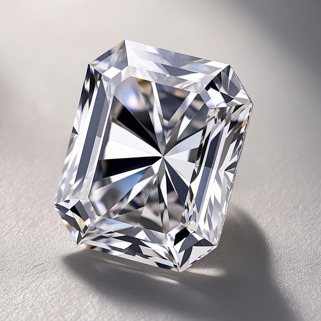 Luxuriant Lab Grown Diamond (Emerald) (G, VS2) 1.00 ctw