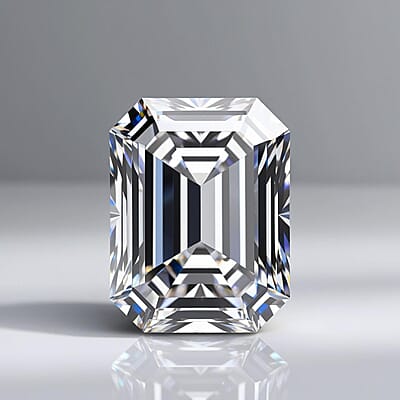 Luxuriant Lab Grown Diamond (Emerald) (G, VS2) 1.00 ctw