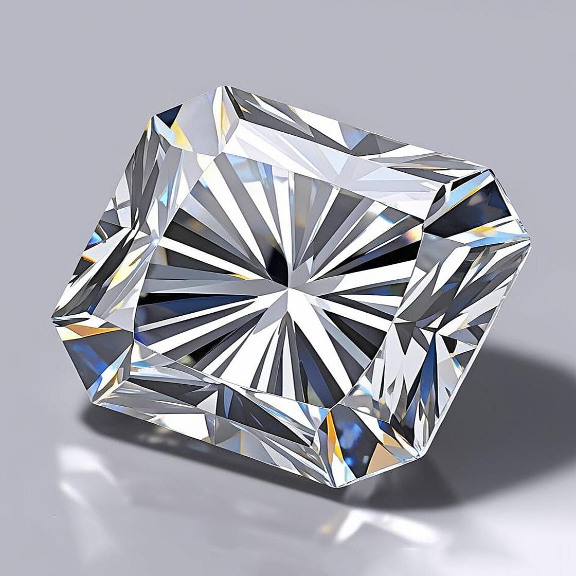 Luxuriant Lab Grown Diamond (Radiant) (G, VS2) 1.00 ctw