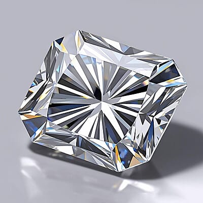 Luxuriant Lab Grown Diamond (Radiant) (G, VS2) 1.00 ctw