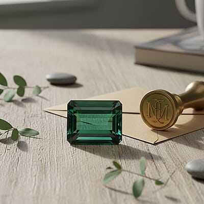 Gem Hunter Collection Certified and Appraised AAAA Pirineu Lagoon Tourmaline (Oct Free Size) 4.00 ctw