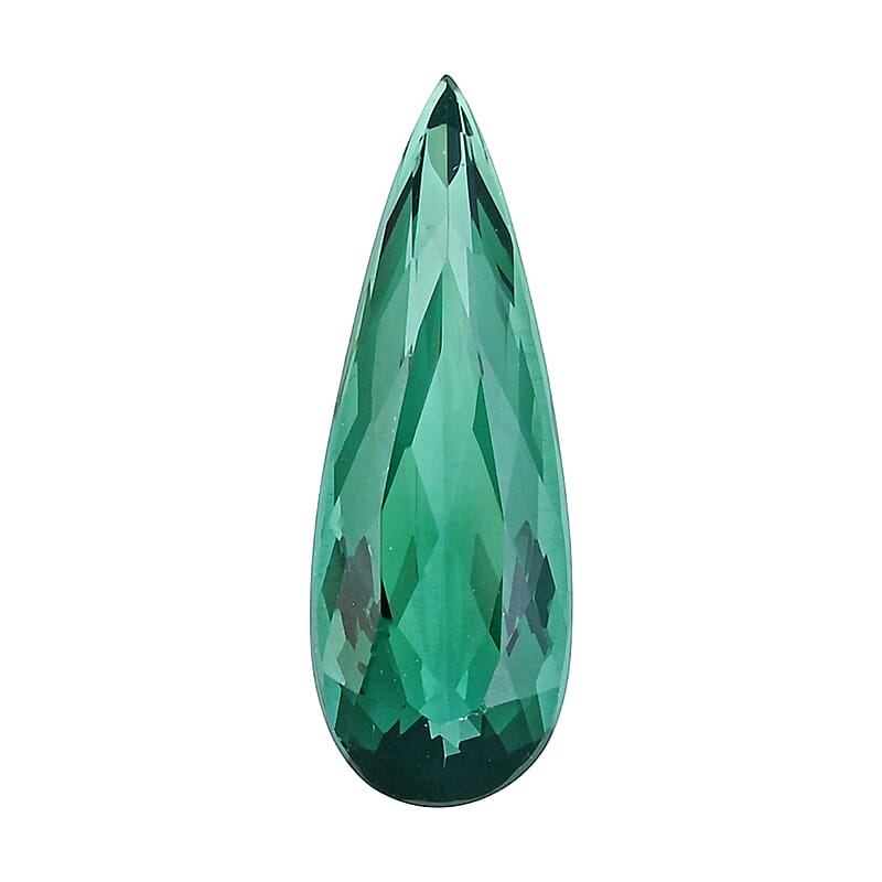 Gem Hunter Certified & Appraised AAAA Pirineu Lagoon Tourmaline (Pear Free Size) 4.00 ctw