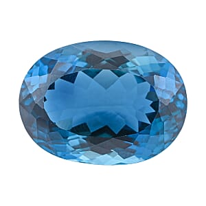 Doorbuster AAAA London Blue Topaz (Oval Free Size) 30.00 ctw