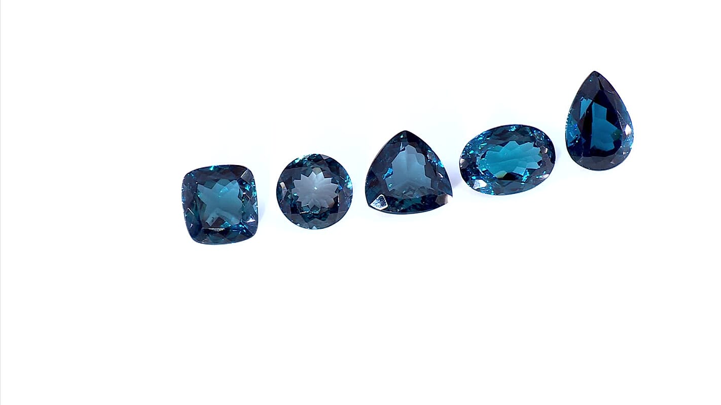 Limited Edition AAAA London Blue Topaz (Cush Free Size) 30.00 ctw