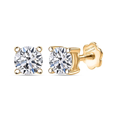 Yellow Gold Over Sterling Silver / 0.5 - Product card gallery slide 1 (9433105826047)